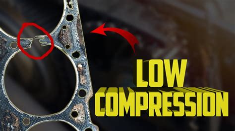 Lost Compression is one cylinder 